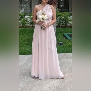 Light Pink Formal dress Bridesmaid size 8